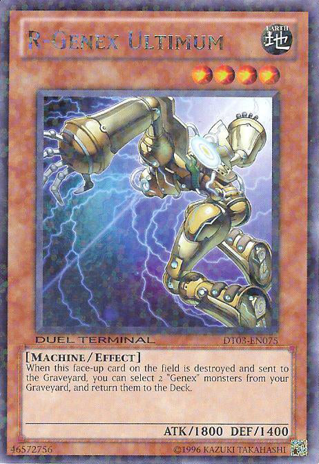 R-Genex Ultimum [DT03-EN075] Rare Yu-Gi-Oh!