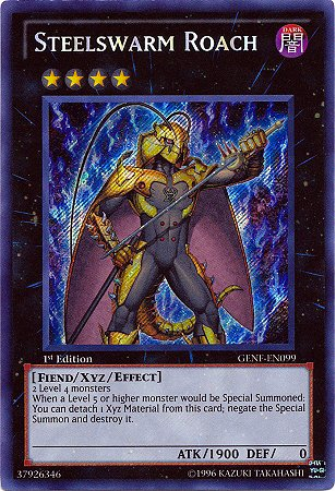 Steelswarm Roach [GENF-EN099] Secret Rare Yu-Gi-Oh!