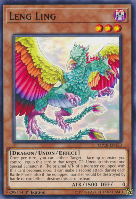 Leng Ling [MP18-EN123] Common Yu-Gi-Oh!