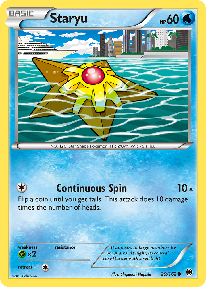Staryu (29/162) [XY: BREAKthrough] Pokémon