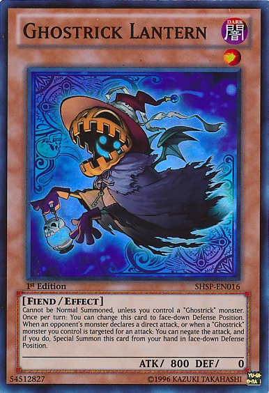 Ghostrick Lantern [SHSP-EN016] Super Rare Yu-Gi-Oh!