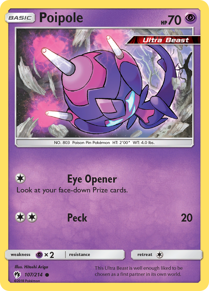 Poipole (107/214) [Sun & Moon: Lost Thunder] Pokémon