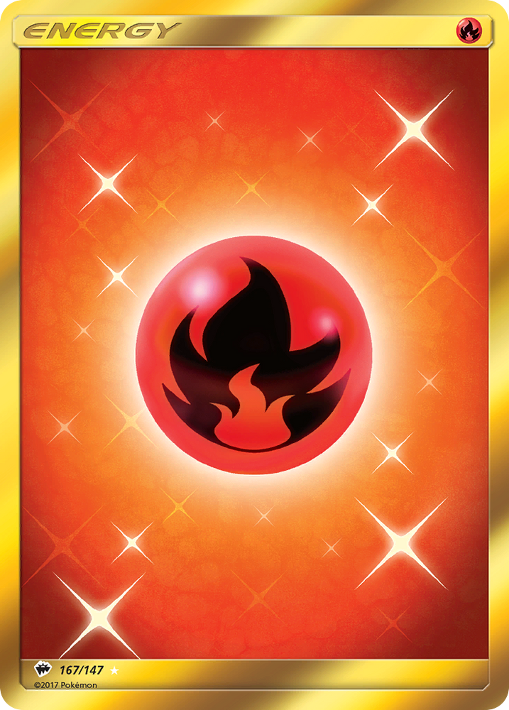 Fire Energy (167/147) [Sun & Moon: Burning Shadows] Pokémon
