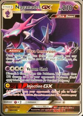 Naganadel GX (160/236) (Perfection - Henry Brand) [World Championships 2019] Pokémon