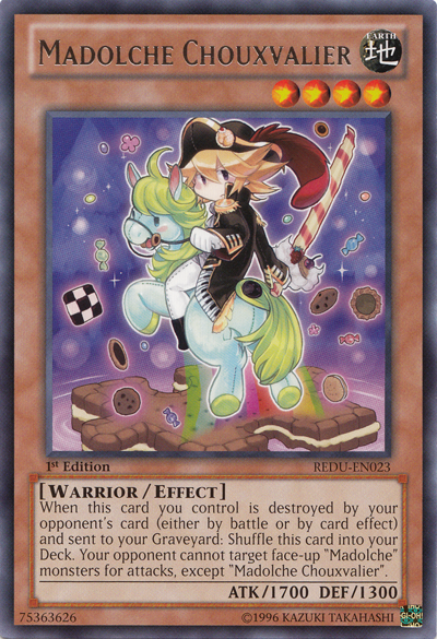 Madolche Chouxvalier [REDU-EN023] Rare Yu-Gi-Oh!