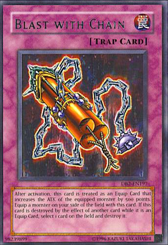 Blast with Chain [DB2-EN197] Rare Yu-Gi-Oh!