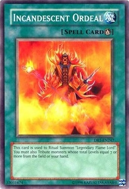 Incandescent Ordeal [DR1-EN247] Common Yu-Gi-Oh!