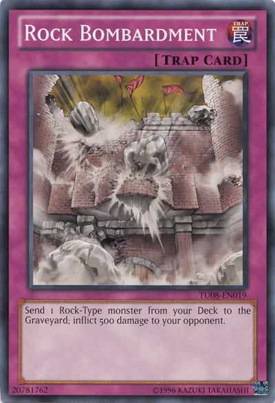 Rock Bombardment [TU08-EN019] Common Yu-Gi-Oh!