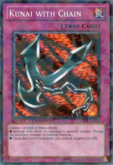 Kunai with Chain [DT05-EN048] Common Yu-Gi-Oh!