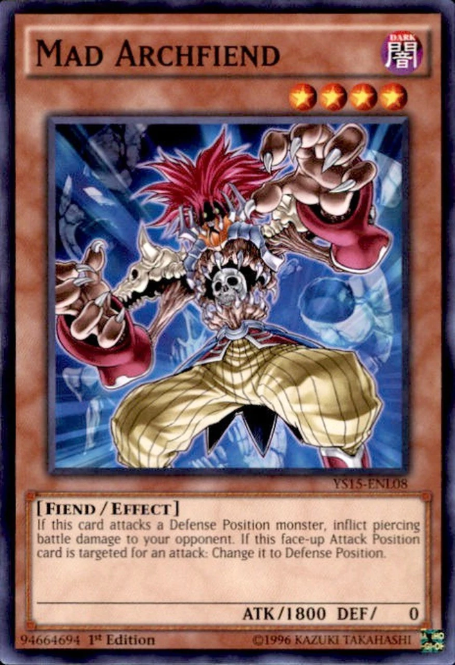 Mad Archfiend [YS15-ENL08] Common Yu-Gi-Oh!