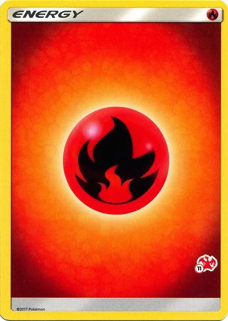 Fire Energy (Charizard Stamp #11) [Battle Academy 2020] Pokémon