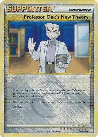 Professor Oak's New Theory (101/123) (League Promo) [HeartGold & SoulSilver: Base Set] Pokémon