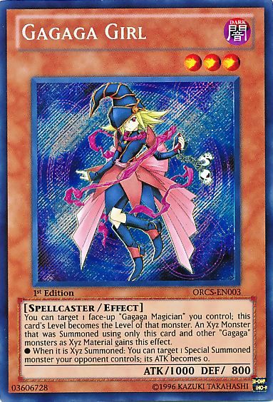 Gagaga Girl [ORCS-EN003] Secret Rare Yu-Gi-Oh!