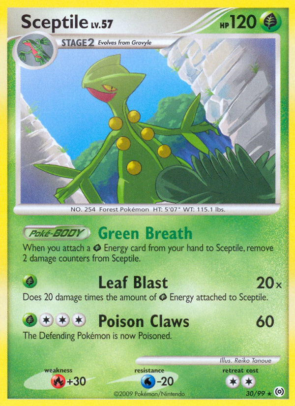 Sceptile (30/99) [Platinum: Arceus] Pokémon