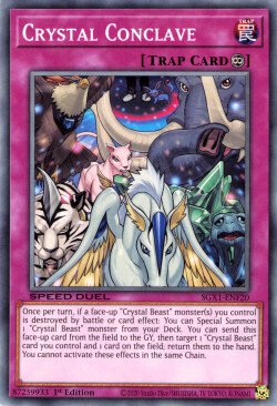 Crystal Conclave [SGX1-ENF20] Common Yu-Gi-Oh!