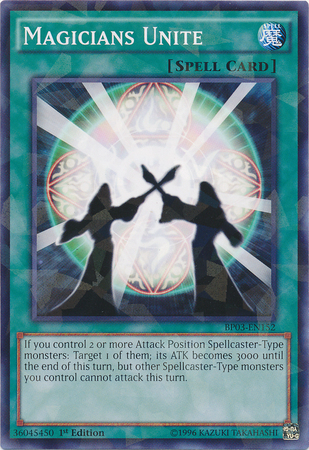 Magicians Unite [BP03-EN152] Shatterfoil Rare Yu-Gi-Oh!