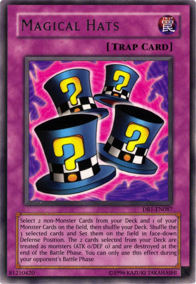 Magical Hats [DB1-EN087] Rare Yu-Gi-Oh!