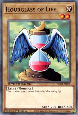 Hourglass of Life [SGX1-ENI01] Common Yu-Gi-Oh!