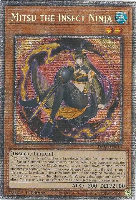 Mitsu the Insect Ninja [DABL-EN016] Starlight Rare Yu-Gi-Oh!