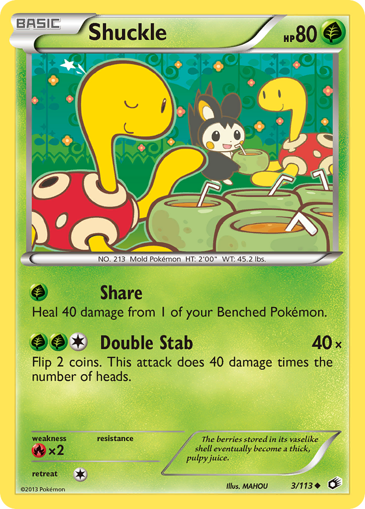 Shuckle (3/113) [Black & White: Legendary Treasures] Pokémon
