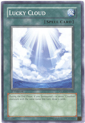 Lucky Cloud [GLAS-EN050] Common Yu-Gi-Oh!