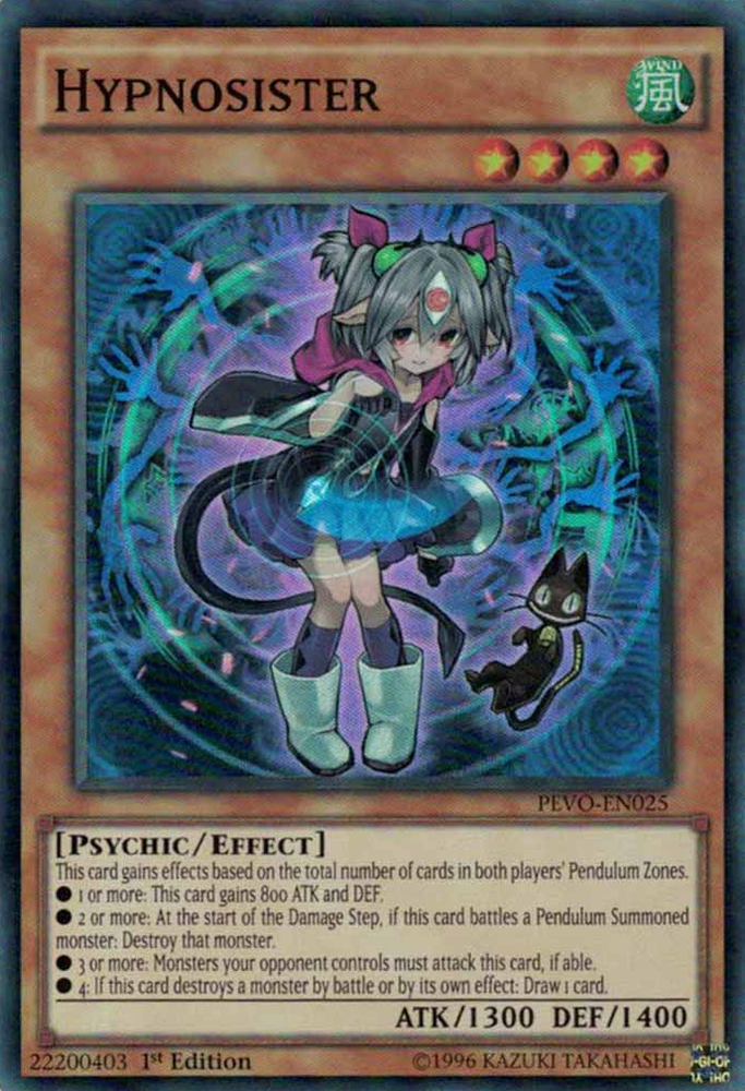 Hypnosister [PEVO-EN025] Super Rare Yu-Gi-Oh!