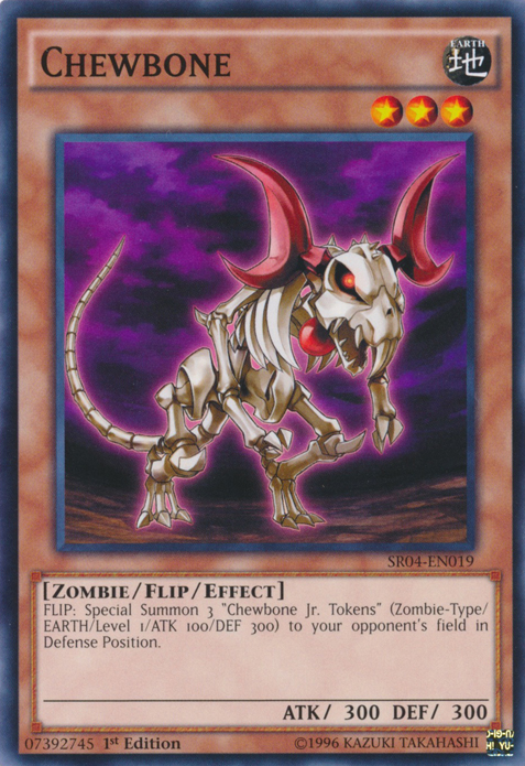 Chewbone [SR04-EN019] Common Yu-Gi-Oh!