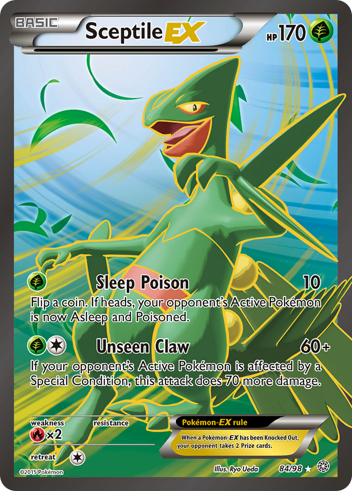 Sceptile EX (84/98) [XY: Ancient Origins] Pokémon