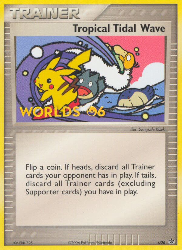 Tropical Tidal Wave (036) [Nintendo: Black Star Promos] Pokémon