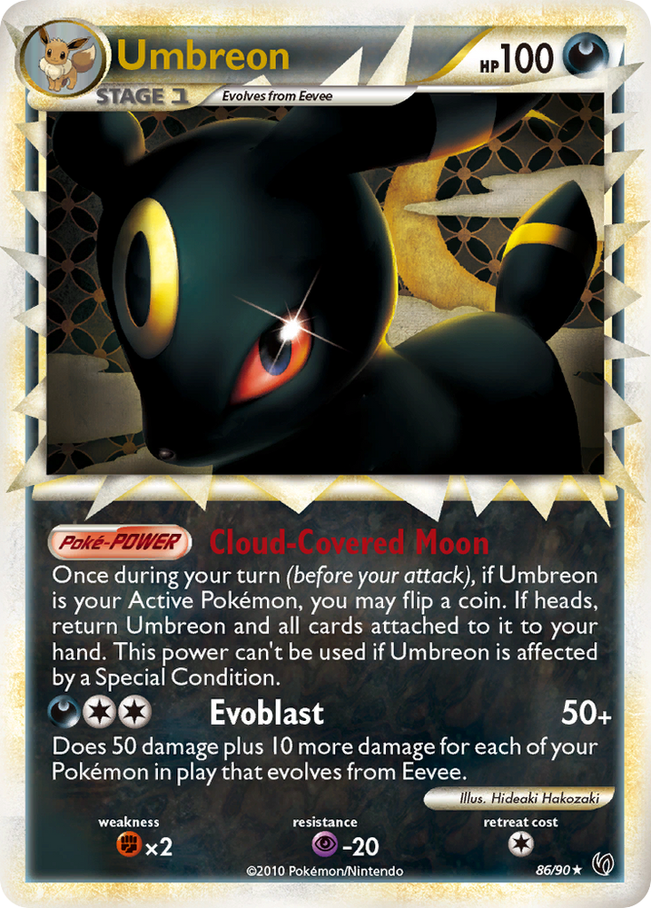 Umbreon (86/90) [HeartGold & SoulSilver: Undaunted] Pokémon