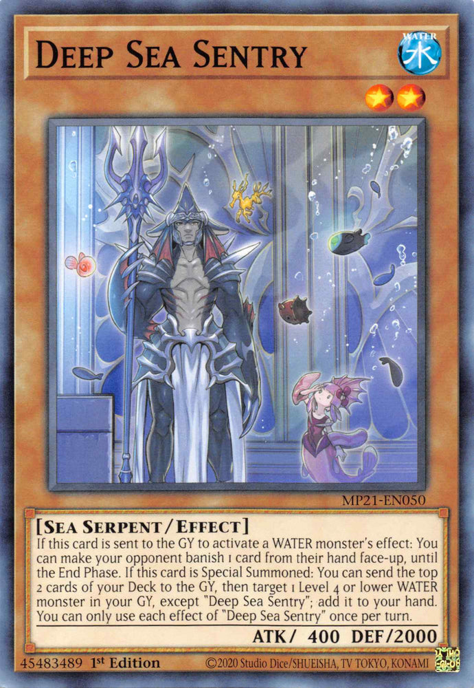 Deep Sea Sentry [MP21-EN050] Common Yu-Gi-Oh!