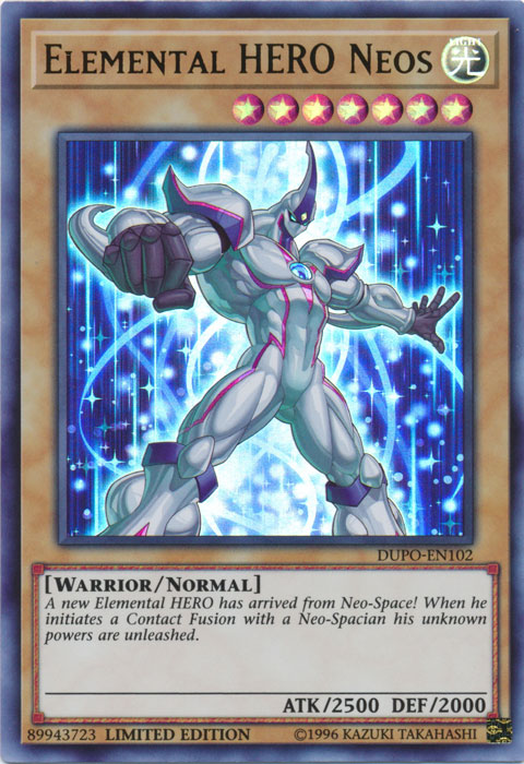 Elemental Hero Neos [DUPO-EN102] Ultra Rare Yu-Gi-Oh!