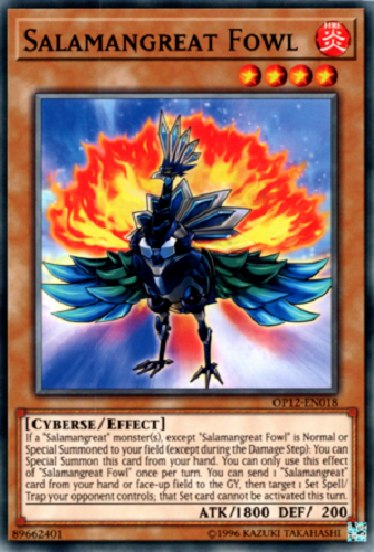 Salamangreat Fowl [OP12-EN018] Common Yu-Gi-Oh!