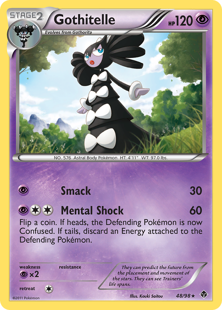Gothitelle (48/98) [Black & White: Emerging Powers] Pokémon