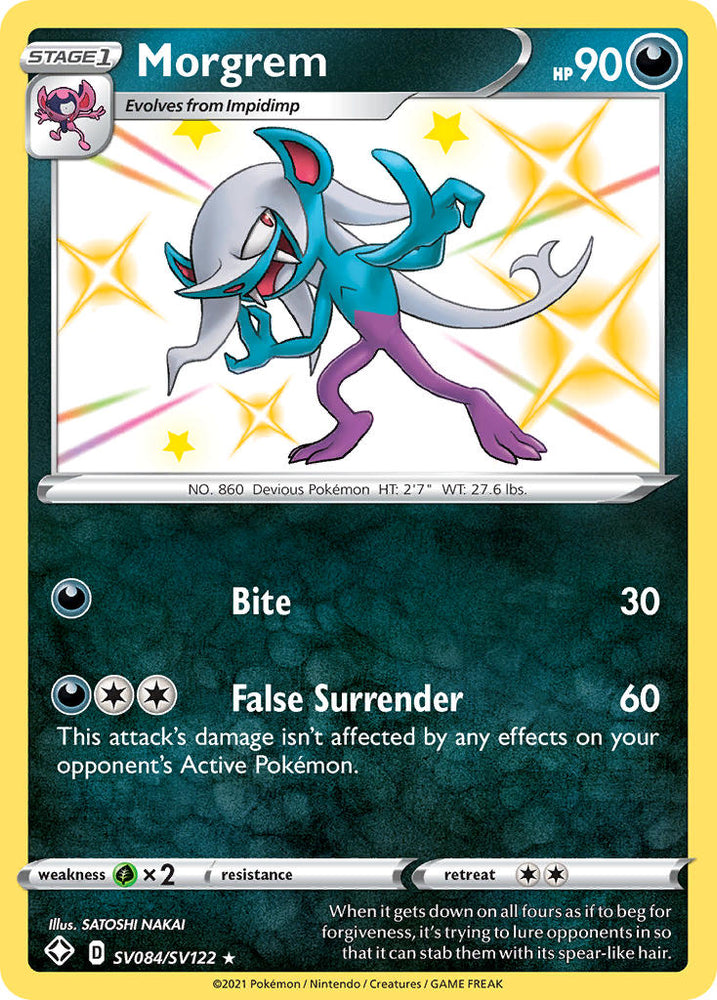 Morgrem (SV084/SV122) [Sword & Shield: Shining Fates] Pokémon