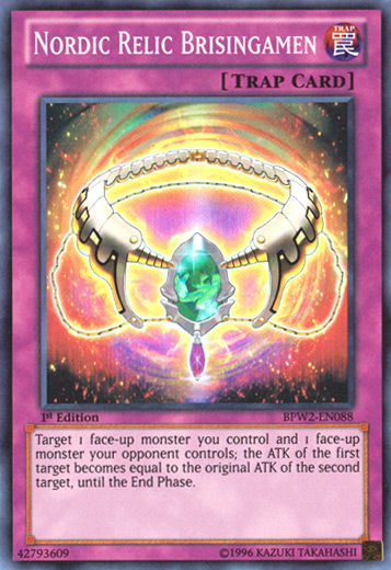 Nordic Relic Brisingamen [BPW2-EN088] Super Rare Yu-Gi-Oh!