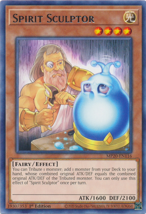 Spirit Sculptor [MP20-EN116] Rare Yu-Gi-Oh!