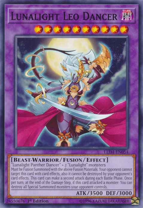 Lunalight Leo Dancer [LED4-EN054] Common - Yugioh Cards For Your TCG Needs!
