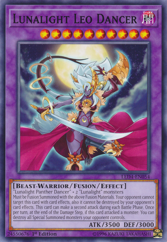 Lunalight Leo Dancer [LED4-EN054] Common - Yugioh Cards For Your TCG Needs!