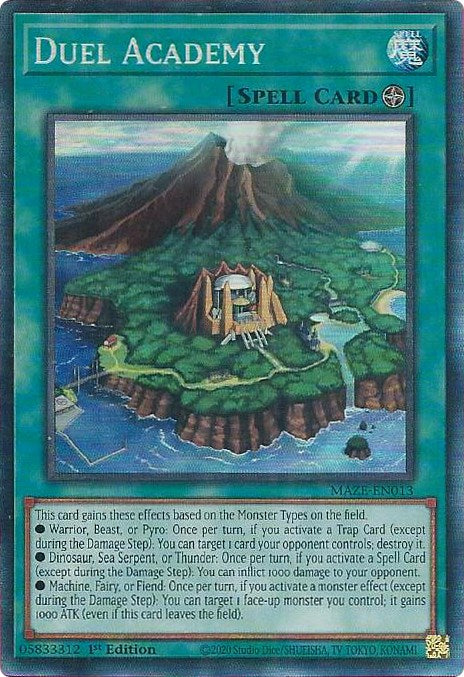 Duel Academy [MAZE-EN013] Collector's Rare Yu-Gi-Oh!