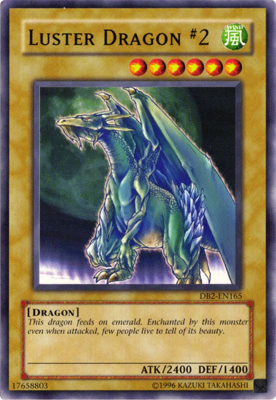 Luster Dragon #2 [DB2-EN165] Common Yu-Gi-Oh!
