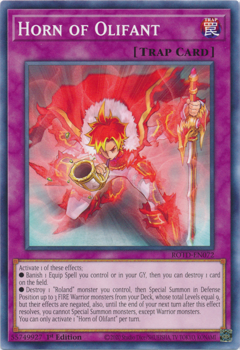 Horn of Olifant [ROTD-EN072] Common Yu-Gi-Oh!