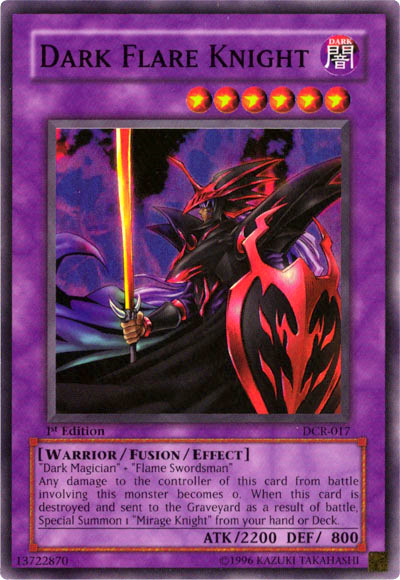 Dark Flare Knight [DCR-017] Super Rare Yu-Gi-Oh!