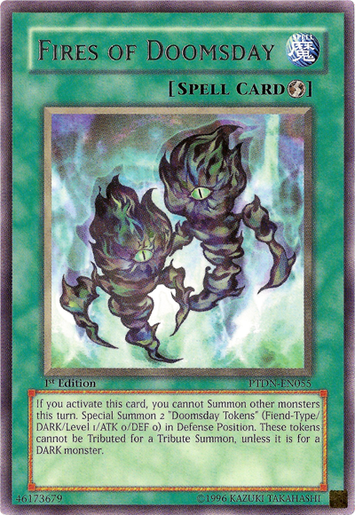 Fires of Doomsday [PTDN-EN055] Rare Yu-Gi-Oh!