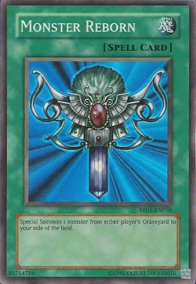 Monster Reborn [RP01-EN016] Super Rare Yu-Gi-Oh!