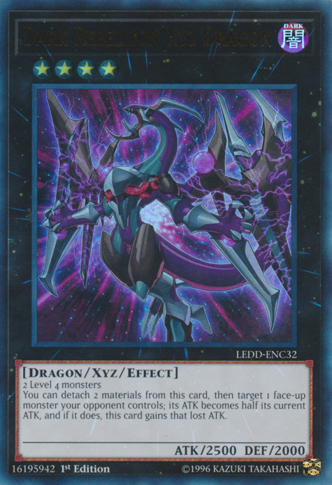 Dark Rebellion Xyz Dragon [LEDD-ENC32] Ultra Rare Yu-Gi-Oh!