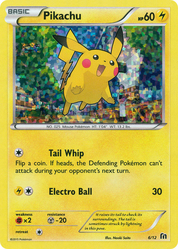 Pikachu (6/12) [McDonald's Promos: 2015 Collection] Pokémon