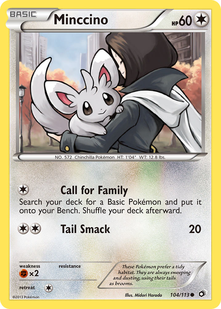 Minccino (104/113) [Black & White: Legendary Treasures] Pokémon