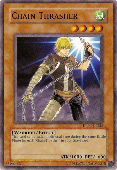 Chain Thrasher [DR04-EN135] Common Yu-Gi-Oh!