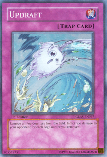 Updraft [GLAS-EN067] Super Rare Yu-Gi-Oh!